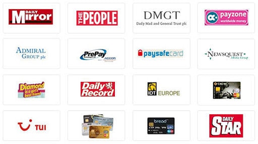 Just a handful of the 100 major partnerships that Azam Marketing has won for our client