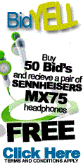 BidYell - Free Sennheisers MX75 Headphones