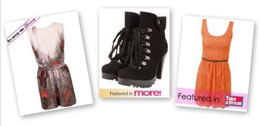 DressRail's range of fashion-forward clothing is regularly featured in the media DressRail's range of fashion-forward clothing is regularly featured in the media