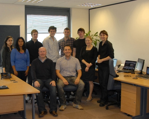 The Monetise CPA affiliate network team. Dave Bird, the MD, is sitting at the front wearing a black jumper The Monetise CPA affiliate network team. Dave Bird, the MD, is sitting at the front wearing a black jumper