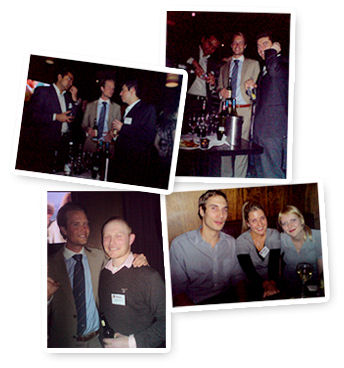 Photographs of Zanox UK's New Year gathering at London's Match Bar